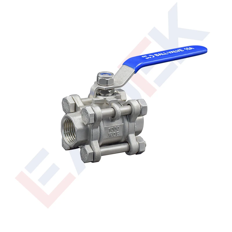 3 Piece Threaded Ball Valve